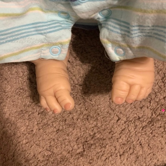 Reborn baby boy doll - Picture 3 of 5